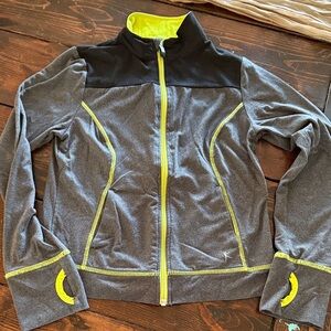 Danskin Now Gray and Yellow Kids Sweater